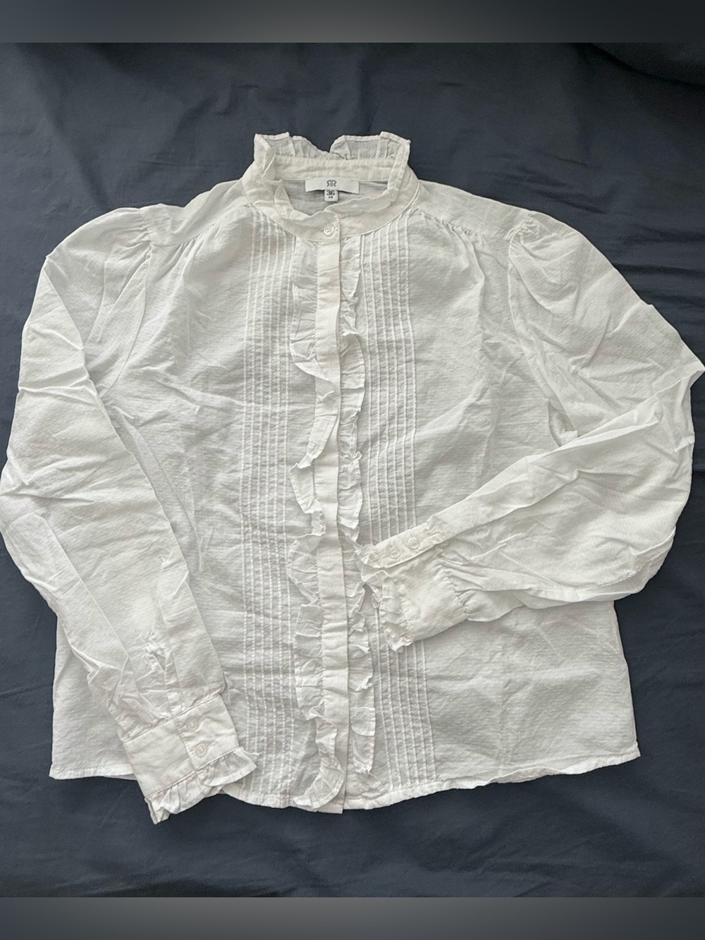 La Redoute Ruffled Long-Sleeve Blouse